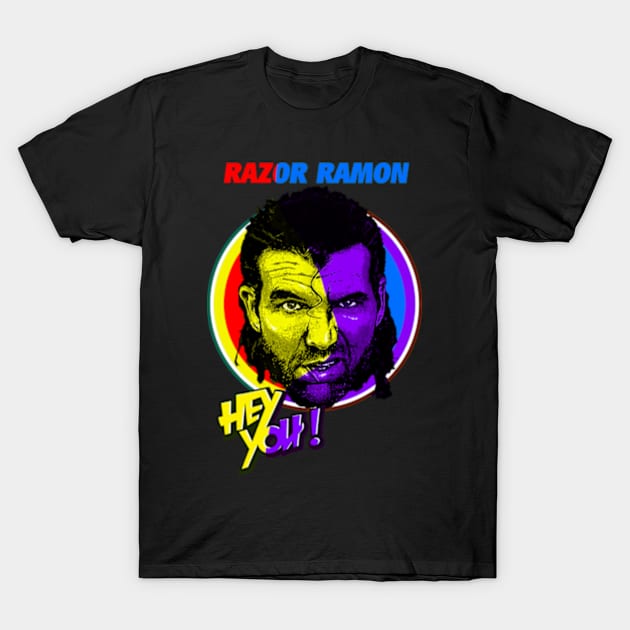 Hey You Razor Ramon 1958-2022 Thank For The Memories T-Shirt by RAINYDROP